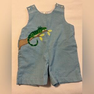 Rosalina Boys Blue Seersucker Jon Jon